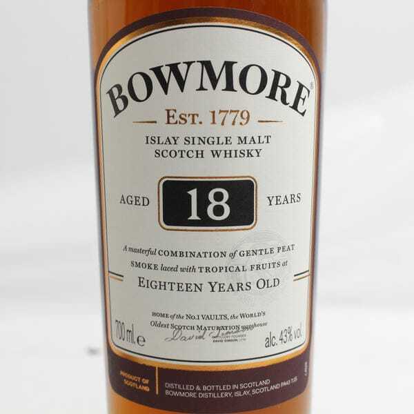 1円~BOWMORE（ボウモア）18年 43％ 700ml X25F230107