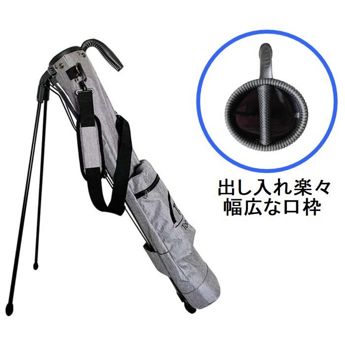  новый товар Golf club case легкий проект /5~7шт.@ место хранения / подставка имеется / серебряный 