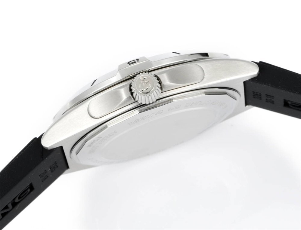 BREITLING ブライトリング Chronomat Automatic GMT 40 腕時(shí)計(jì) ウォッチ メンズ 紳士用 青系 ブラックベルト P32398101C1S1