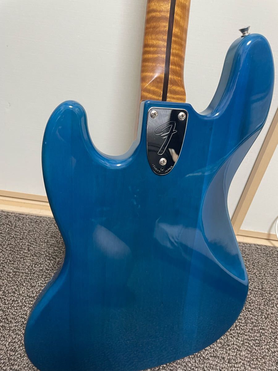 1円スタート fender FSR TRADNL Ⅱ 70s jazzbass c-blue ベース ジャズベース エレキベース 4弦 BASS ネック変えてあります。