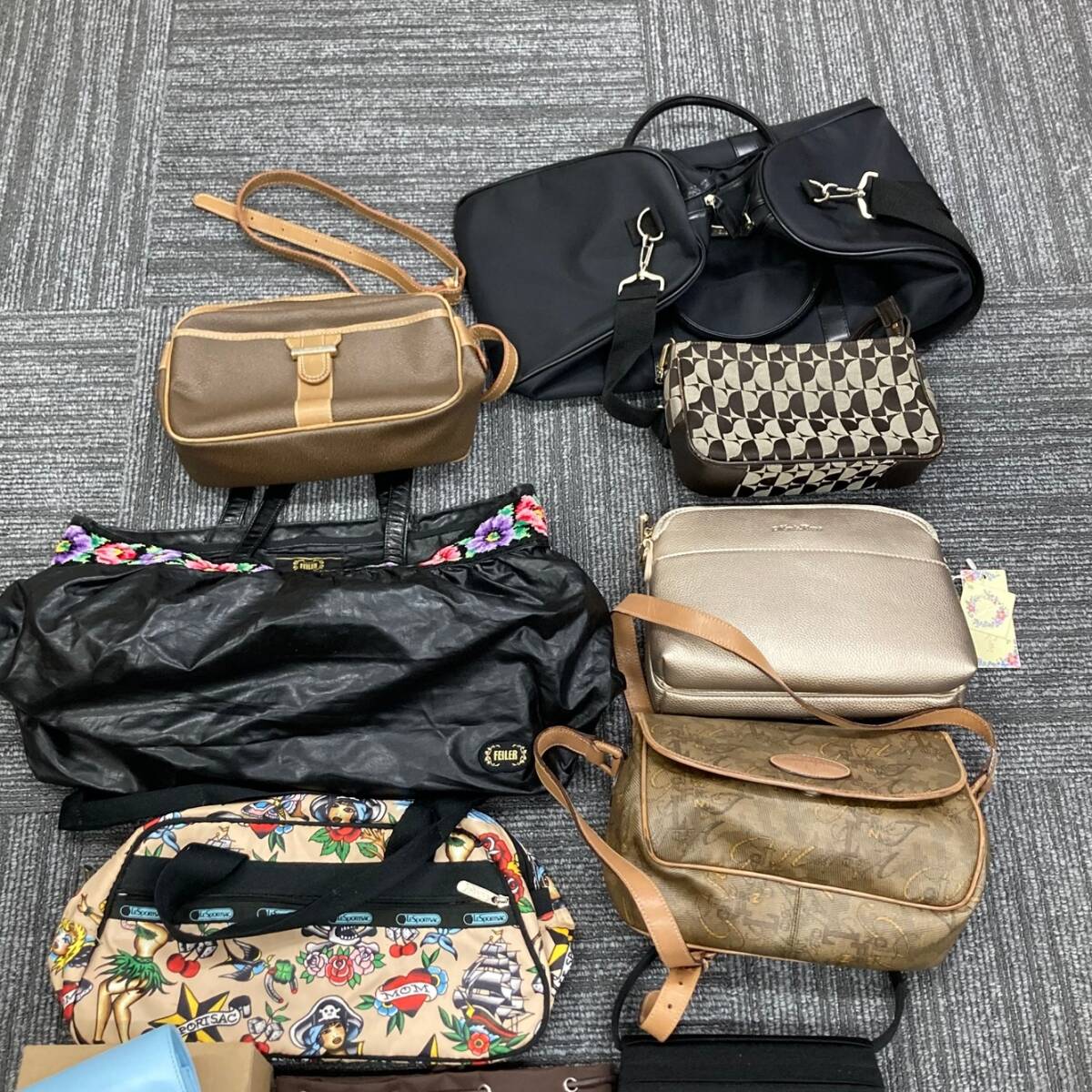 сумка суммировать Feiler FEILER Lesportsac Lancel LANCEL pierre cardin MonteRosso GIANFRANCO LOTTI Ooshima эпонж #12196