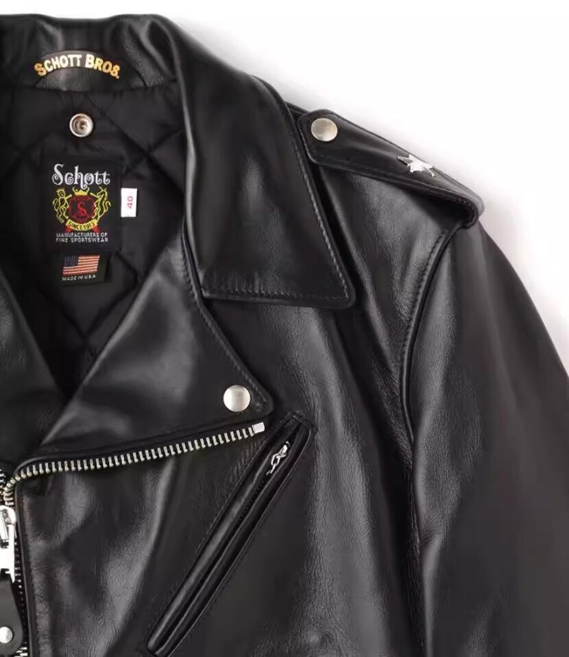 SCHOTT ショット ライダースジャケット 613UST USA制 ワンスター ダブル ライダース ジャケット 40サイズ