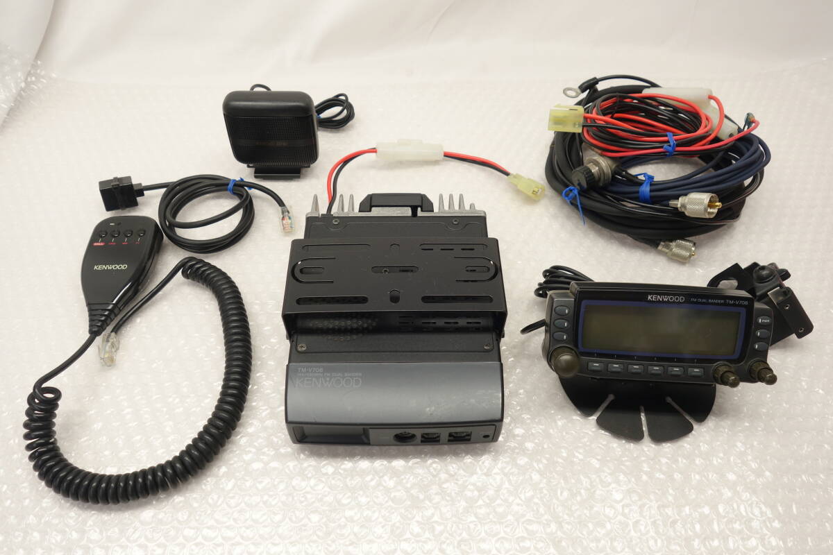 * утиль *KENWOOD Kenwood рация TM-V708* электризация OK/ принадлежности имеется 
