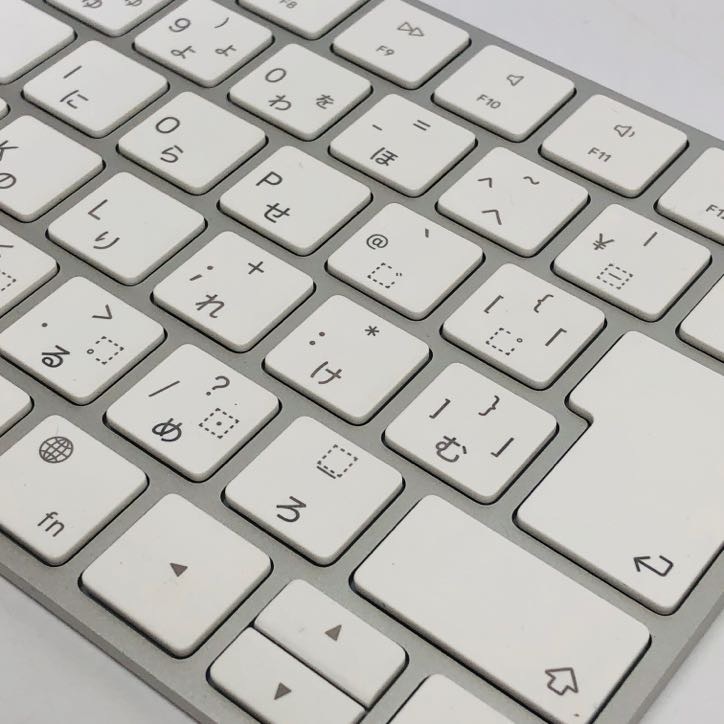 ●動作品 アップル A2450 マジックキーボード Apple Magic Keyboard 日本語(JIS) ワイヤレス タイピング PC周辺機(jī)器 S4287