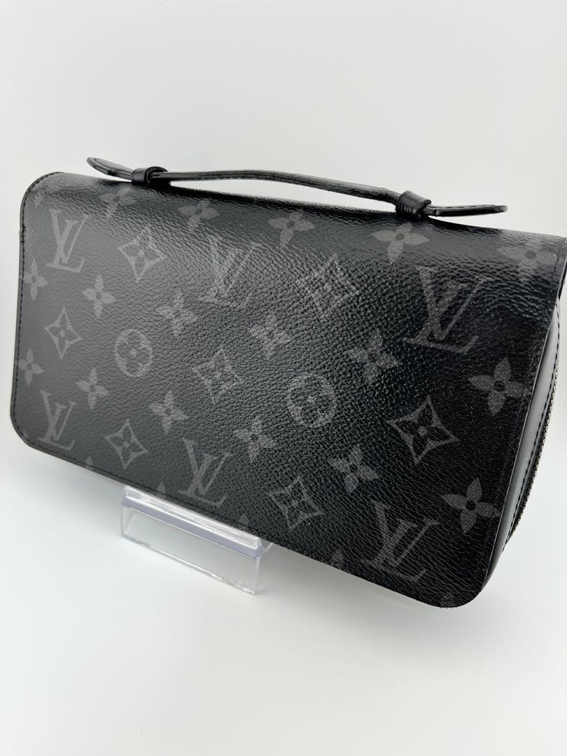 美品 ルイヴィトン M61698 ジッピーXL モノグラム?エクリプス
