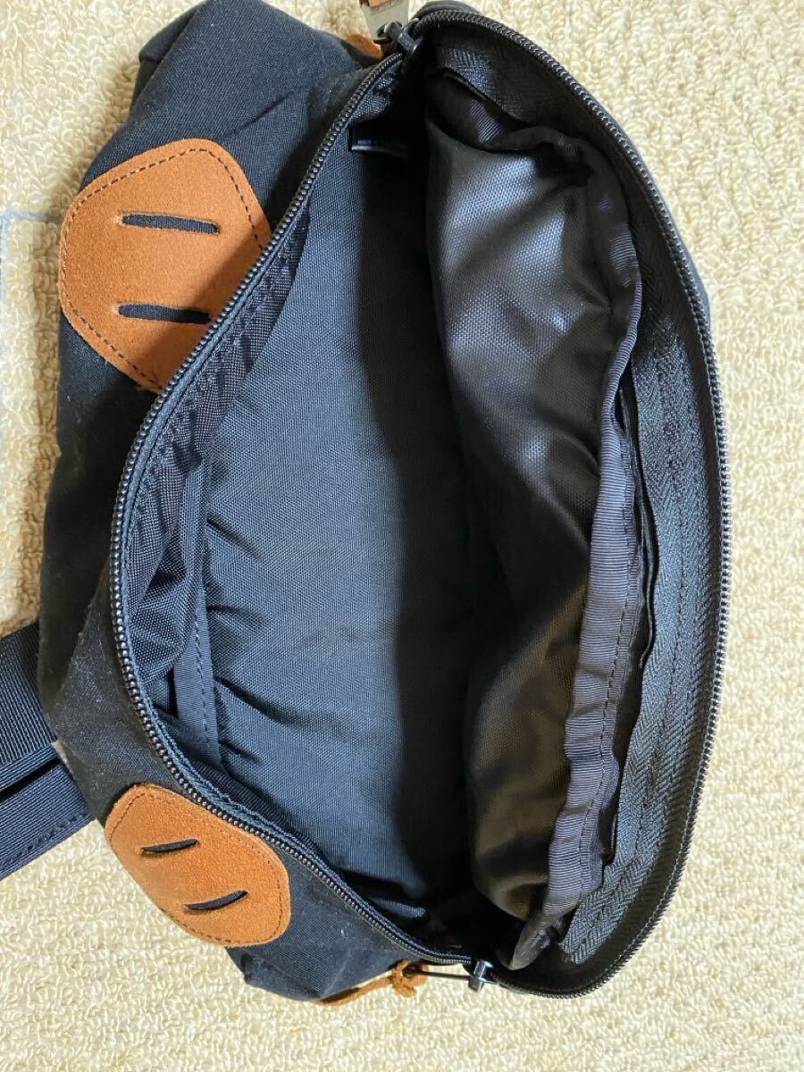 ★GREGORY ボディバッグ 黒　中古品　ブラック グレゴリー　ショルダー★