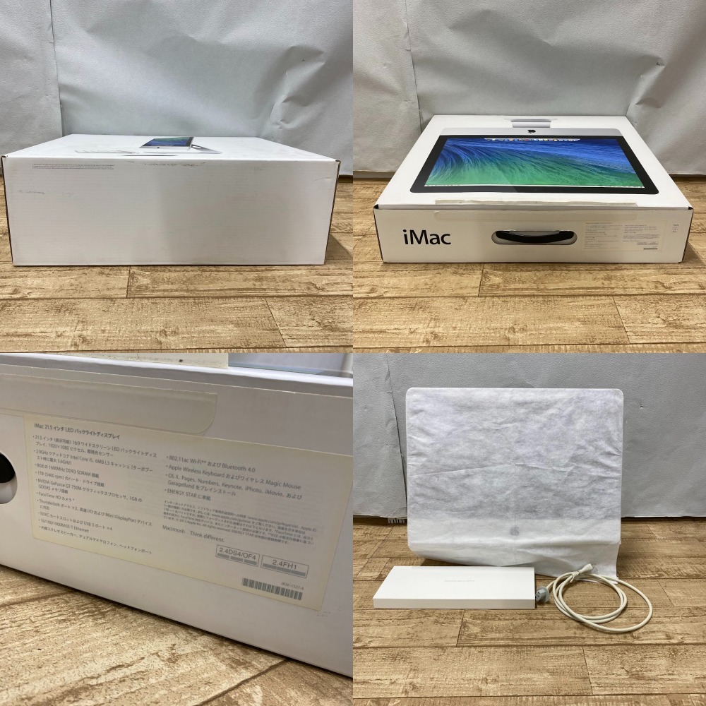 08w10276*1 иен ~ Apple Apple iMac ME087J/A A1418 персональный компьютер подтверждение рабочего состояния / первый период . завершено б/у товар 