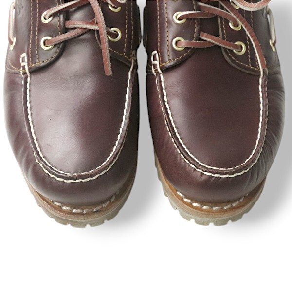 【美品】ティンバーランドレザーモカシンシューズ 名作 極美品 Timberland ティンバーランド モカシン スリーアイ