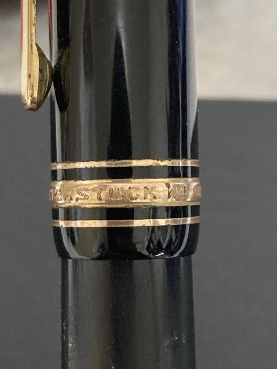 モンブラン 萬年筆 マイスターシュテュック MONTBLANC 70年代 750 18金 149 18C レア レトロ 希少 コレクション 當(dāng)時(shí)物 中古品 ケース付 