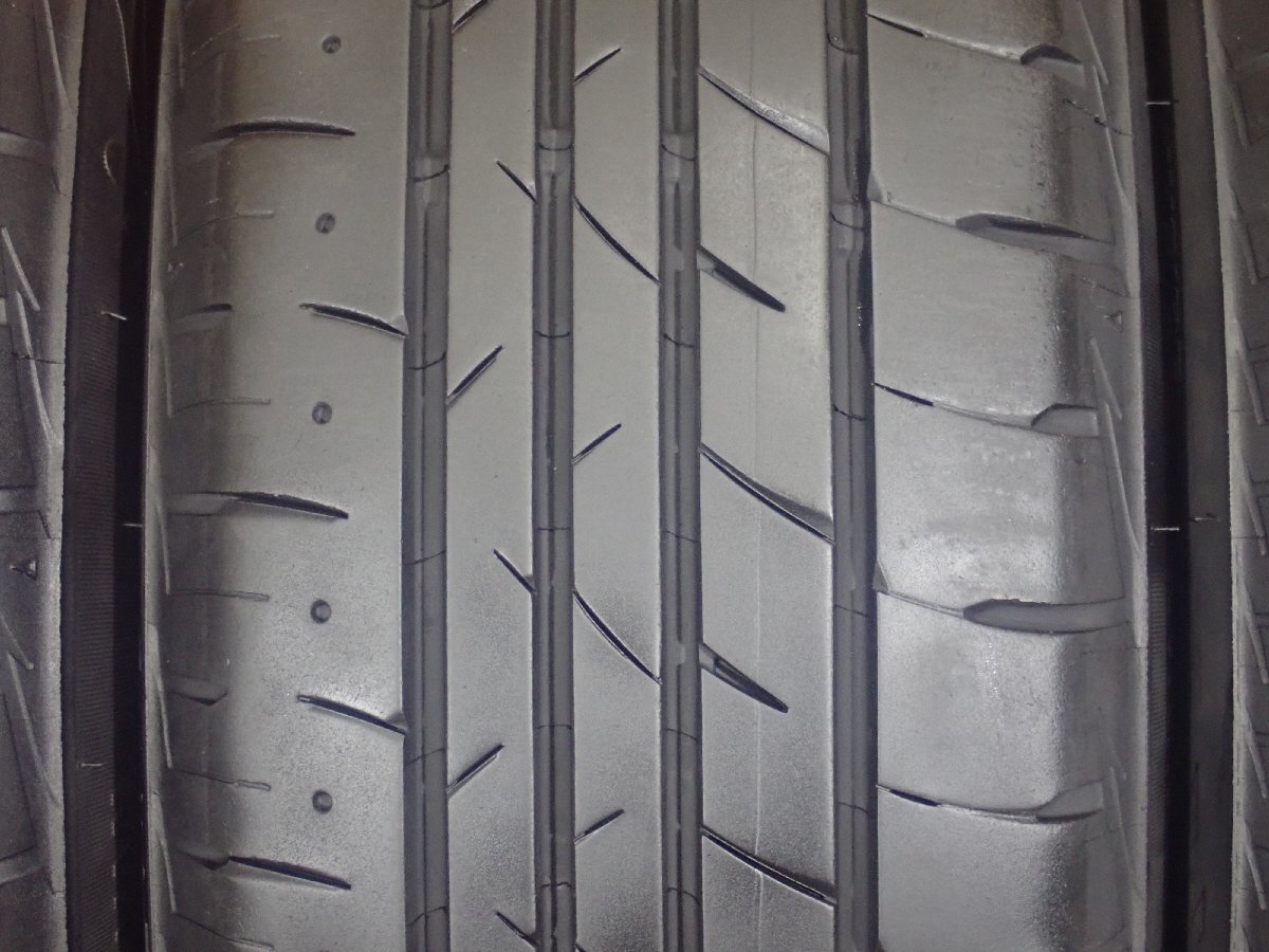195/65R15●B.S PLAYZ PX-RVII【 2022年制: 6.5～7mmヤマ 】/ 中古タイヤ ★ 4本(T-8631A)送料無料/沖縄別途