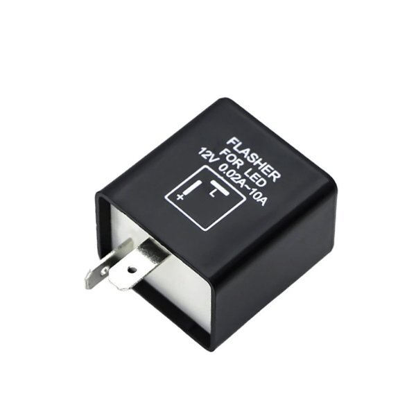 LEDバルブ対応 IC ウインカーリレー SRX400 SRX600 ヤマハ 2ピン 2PIN ICウィンカーリレー ハイフラ 點滅 防止