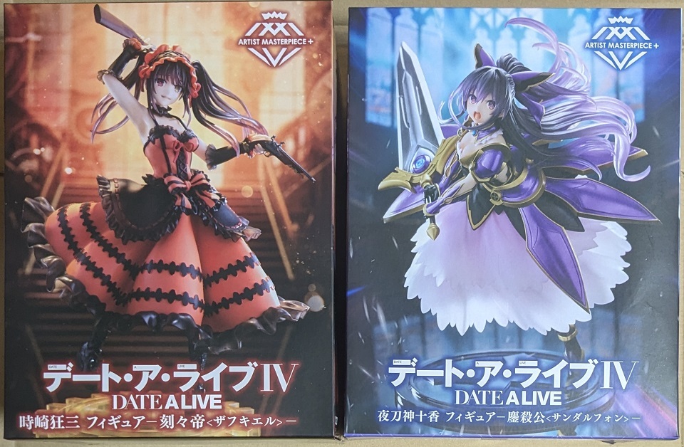 デート・ア・ライブⅣ AMP＋ 夜刀神十香＆時崎狂三フィギュア