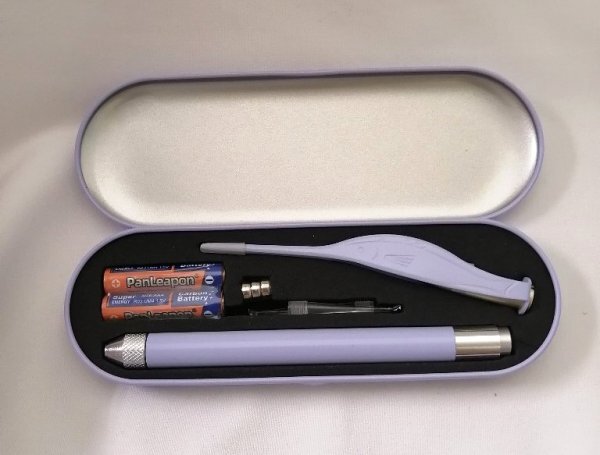 Rozally 光る耳かき 電池式 パープル 39 00118