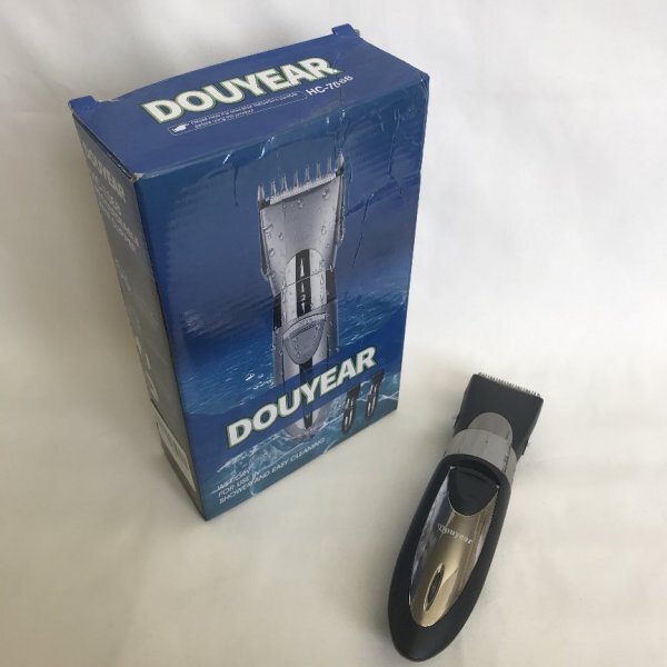 Douyear 電動バリカン HC-7068 USB充電 5段階ダイヤル調節 09 00200_画像1