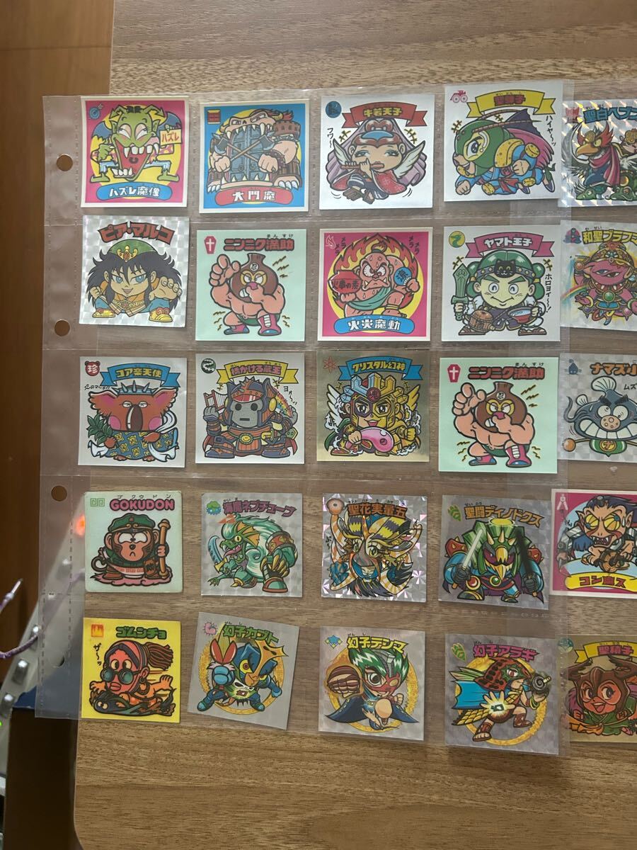 ビックリマンシール ロッテ 悪魔VS天使シール フルコンプ ヘッド ブラックゼウス 當(dāng)時物　キラ　ヘッド　外伝　伝説　大量　まとめ　セット
