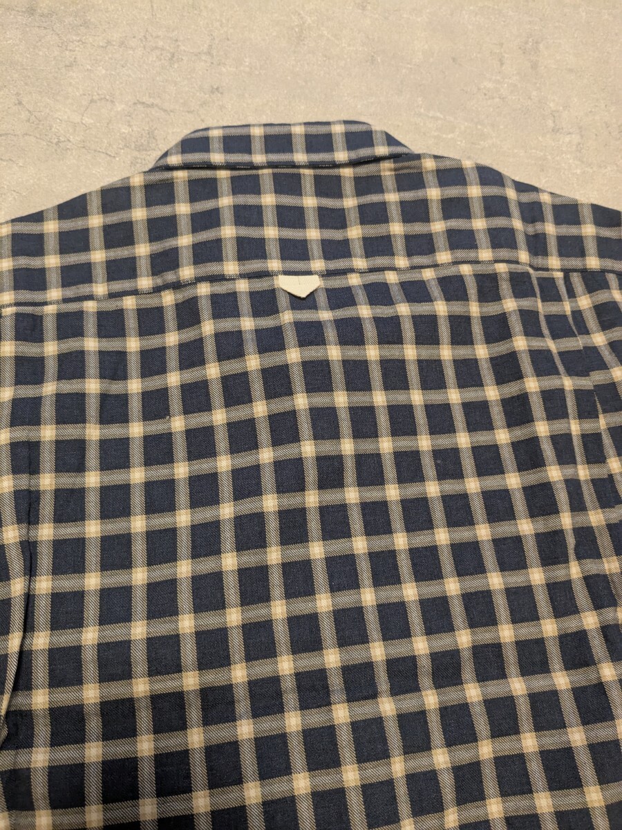 MHL. エムエイチエル　チェック柄シャツ　長袖　メンズ　M