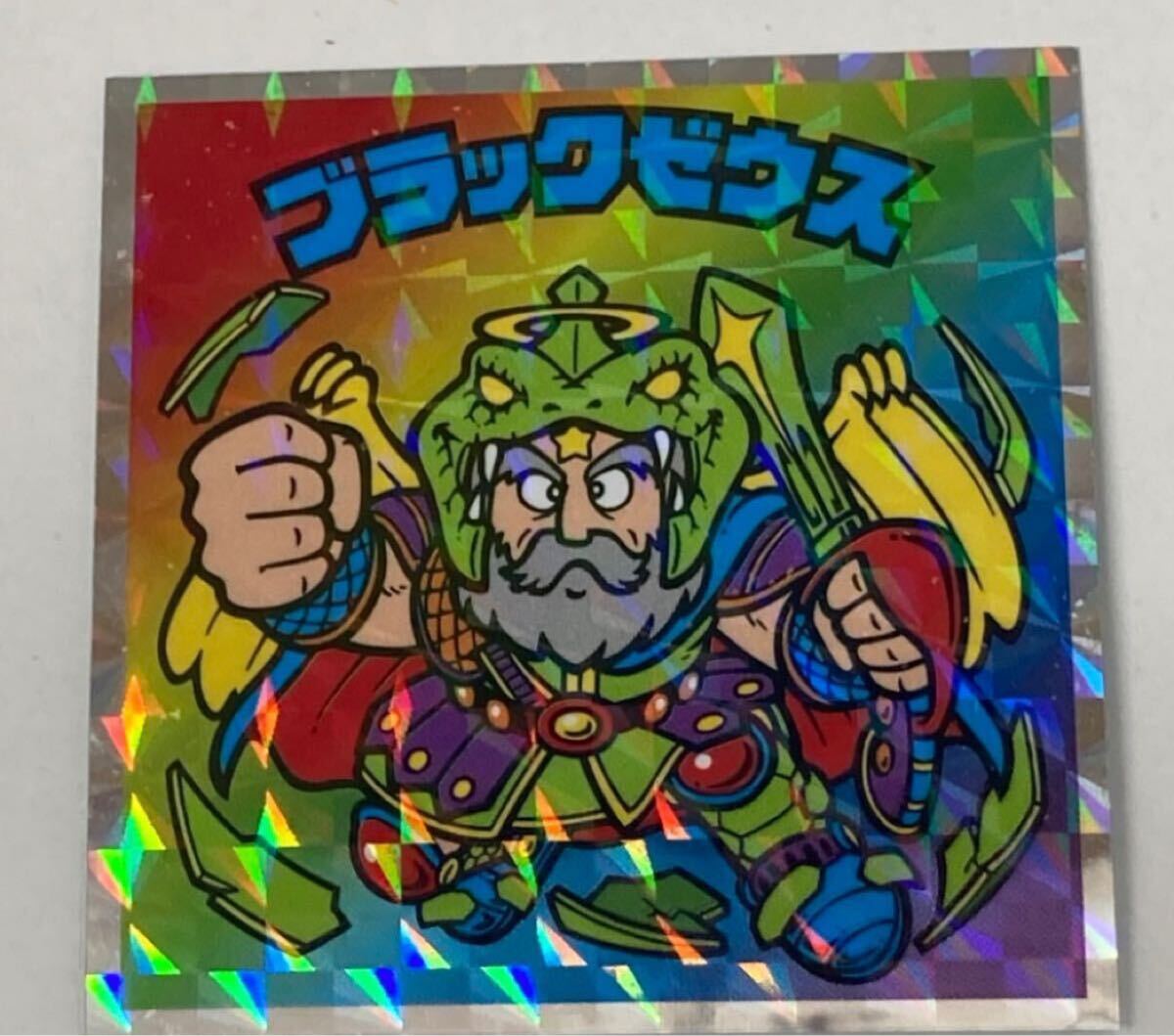 ☆ No.10 ブラックゼウス ヘッドだらけの ビックリマ　悪魔VS天使 40th 40周年 ロッテ シール