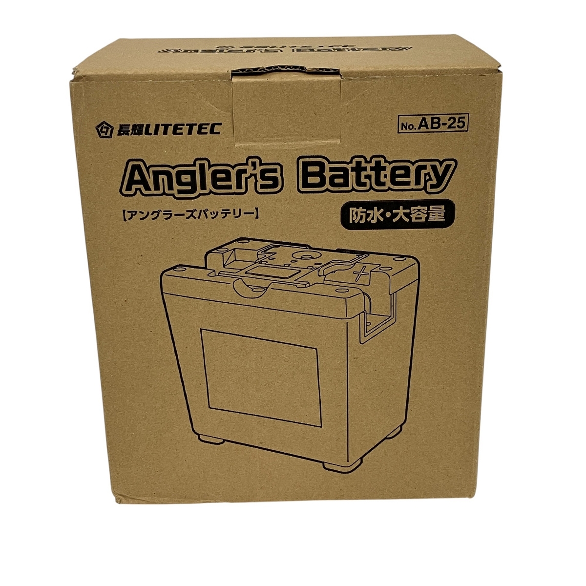 長瀬LITETEC AB-25 Anglers Battery リチウムイオンバッテリー 未使用 Y10078928 その他
