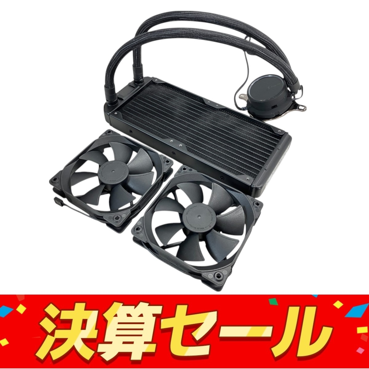 Fractal Design Celsius+ S24 FD-W-2-S2401 Dynamic 水冷一體型 CPUクーラー ジャンク W10115318