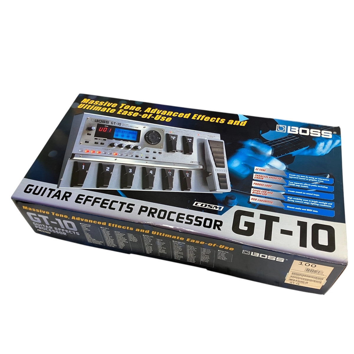 ジャンク BOSS GT-10 ギターエフェクター BOSS GT-10 ギター マルチエフェクター 音響機材 ボス ジャンク
