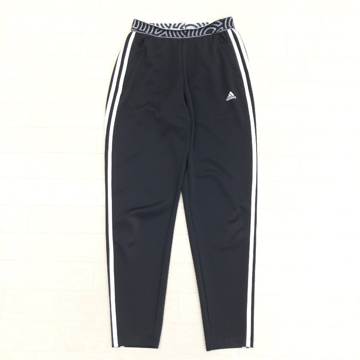 adidas アディダス 定価6,990円+稅 TOKYO PACK サイドライン ウォームパンツ M 黒 ブラック ジャージ トラックパンツ レディース 婦人