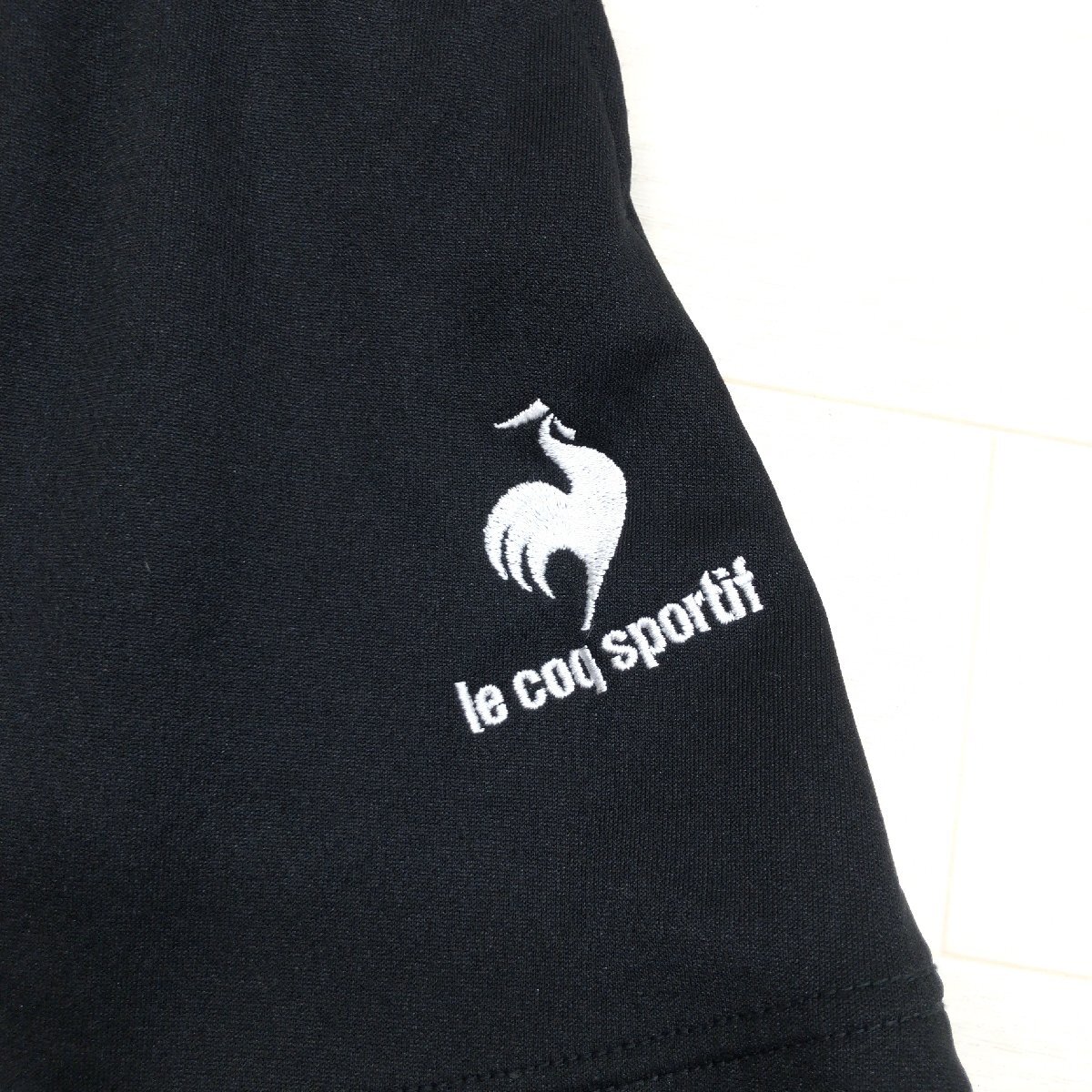  прекрасный товар le coq sportif Le Coq . вода скорость . dry юбка L чёрный черный мини-юбка теннис спорт женский женский 