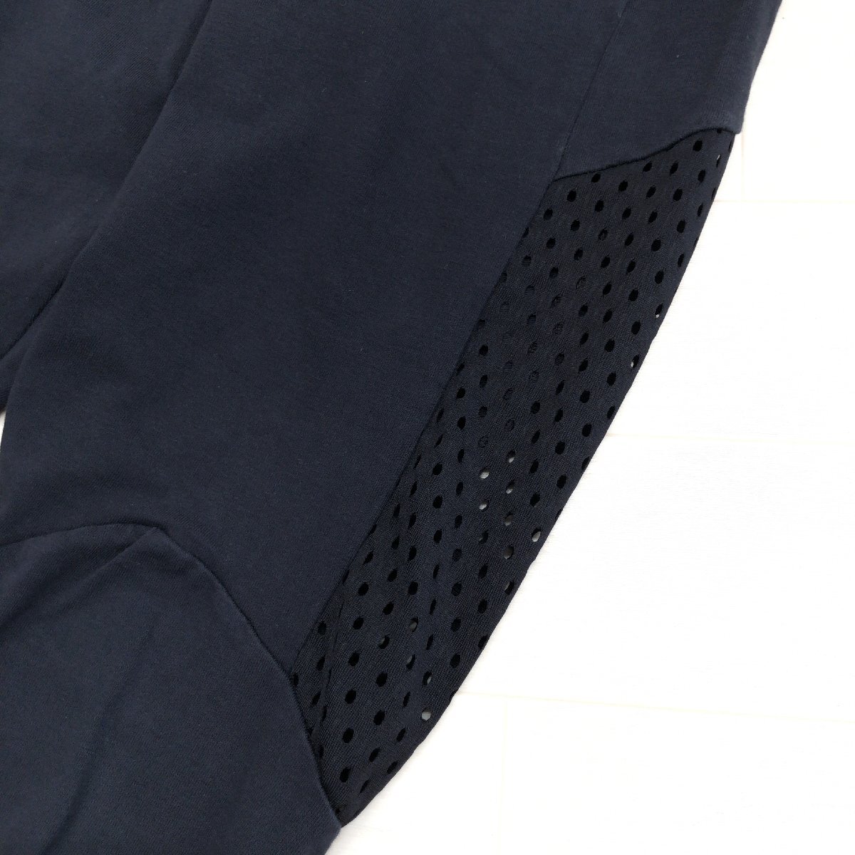 adidas アディダス 定価8,990円+稅 W AEROKNIT タイツ S 黒 ブラック メッシュ切替 ストレッチ レギンス パンツ スパッツ ジム レディース