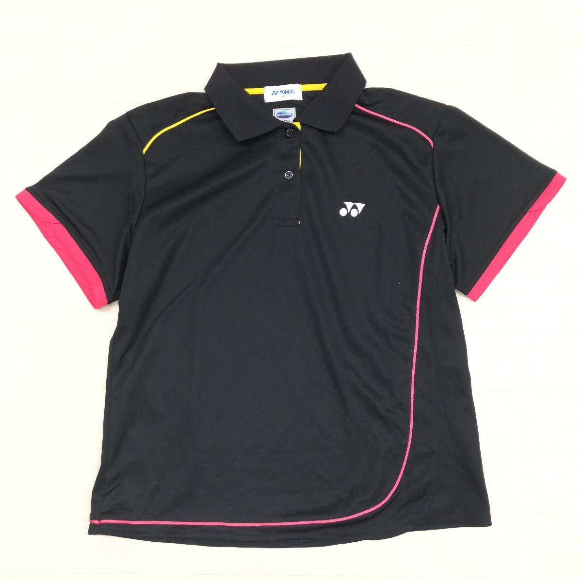 YONEX ヨネックス VERY COOL 吸水速干 ドライ ポロシャツ 3點(diǎn)セット O(XL) XO(2XL) 半袖 LL 2L 3L ゆったり 大きい テニス バドミン 卓球