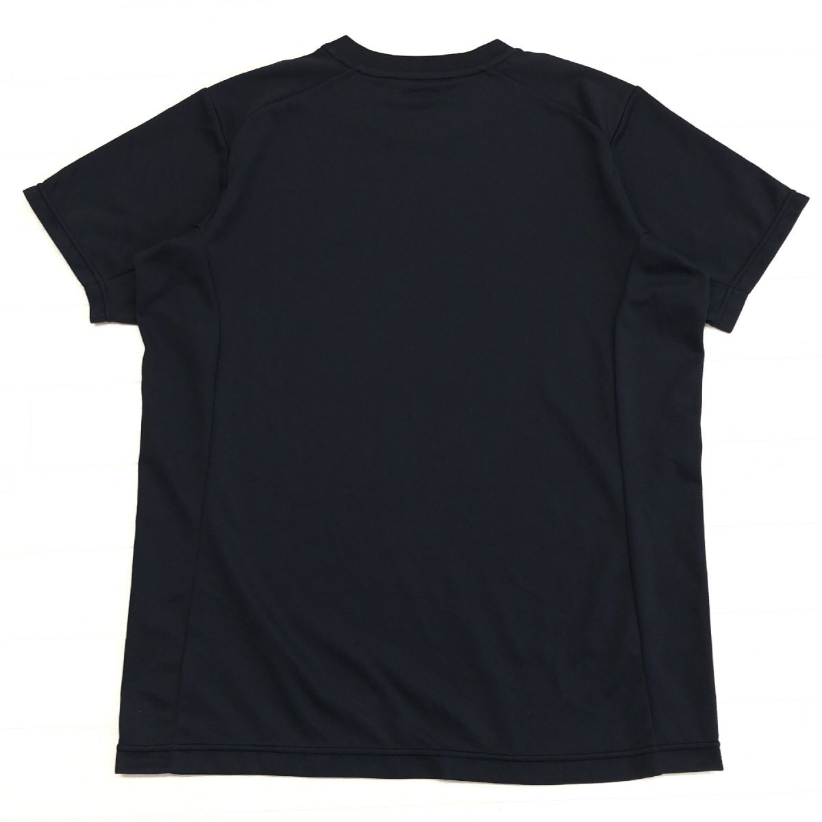 DESCENTE デサント ムーブスポーツ 吸水速干 ドライ トレーニングシャツ L 黒×金 ブラック ゴールド 半袖 Tシャツ Move Sport メンズ 紳士