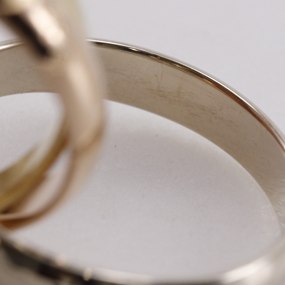 CARTIER カルティエ トリニティ リング?指輪 K18ゴールド（YG×PG×WG） 10號 約7.1g レディース【I133225074】中古