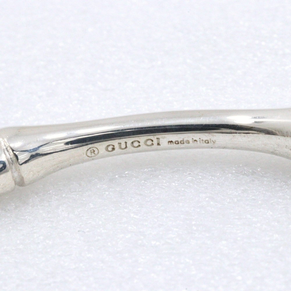 GUCCI グッチ バンブー フープ ピアス シルバー925 約19.0g レディース【I203124100】中古