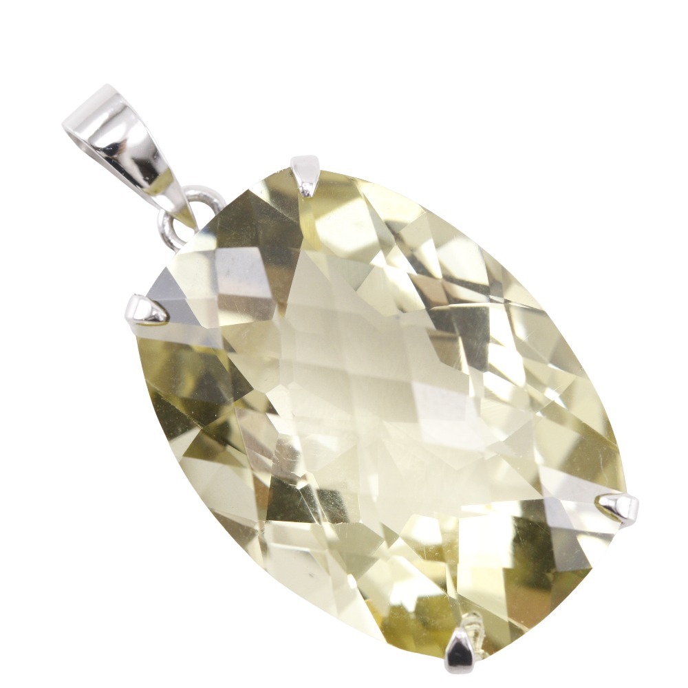 ペンダントトップ Pt900プラチナ×シトリン 約7.5g レディース【H113125218】中古