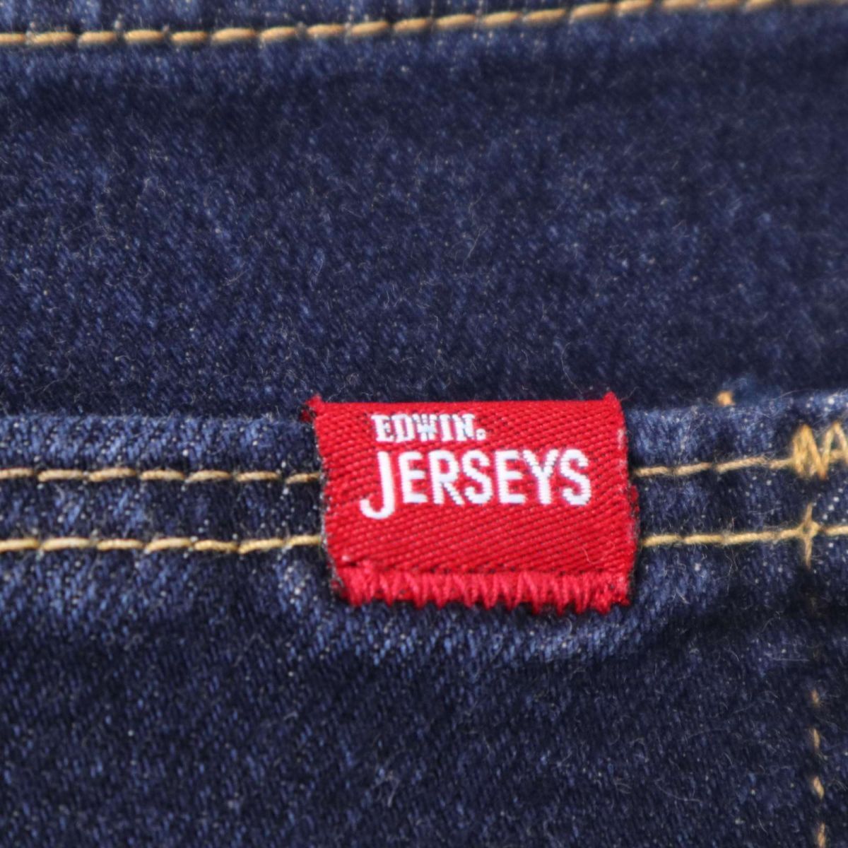 EDWIN Edwin ER132L Jerseys * USED обработка стрейч Denim брюки джинсы Sz.M женский сделано в Японии K5B00524_5#R