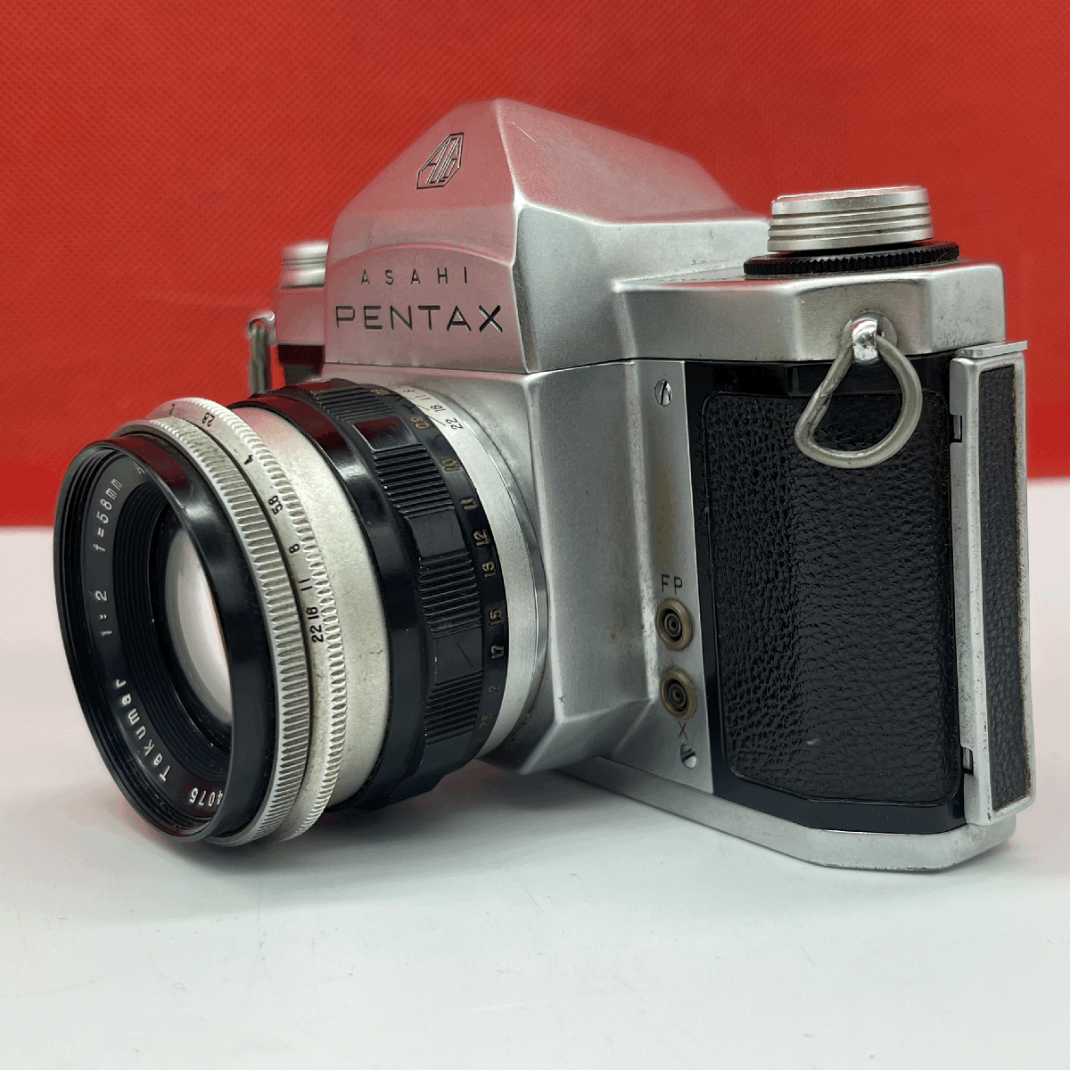 v03 PENTAX AP Takumar F2 58mm однообъективный зеркальный пленочный фотоаппарат корпус линзы рабочее состояние подтверждено shutter OK текущее состояние товар ta медведь - Pentax 