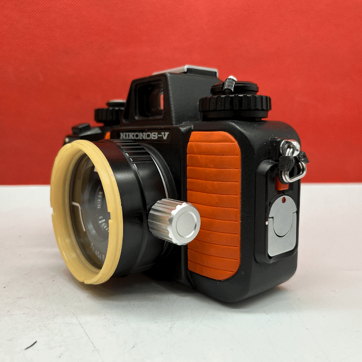 *03 Nikon NIKONOS-V NIKKOR 35mm F2.5 Close-Up Lens пленочный фотоаппарат однообъективный зеркальный камера подводный камера корпус линзы рабочее состояние подтверждено Nikon 