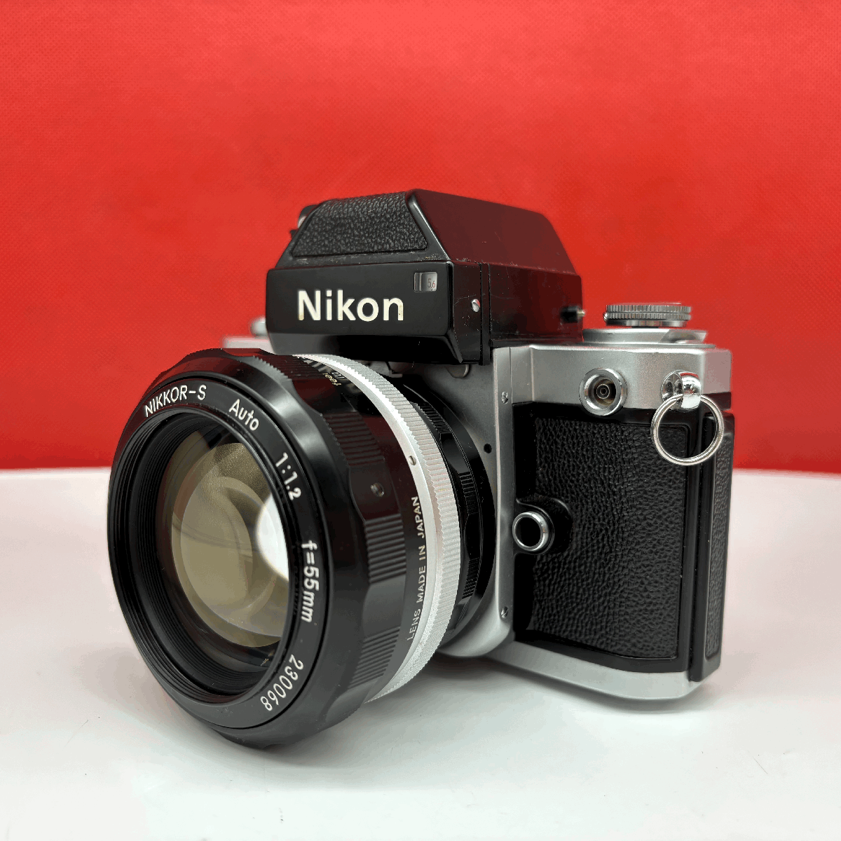 #04 Nikon F2 фото mikDP-1 NIKKOR-S Auto F1.2 55mm пленочный фотоаппарат однообъективный зеркальный камера корпус линзы рабочее состояние подтверждено текущее состояние товар Nikon 
