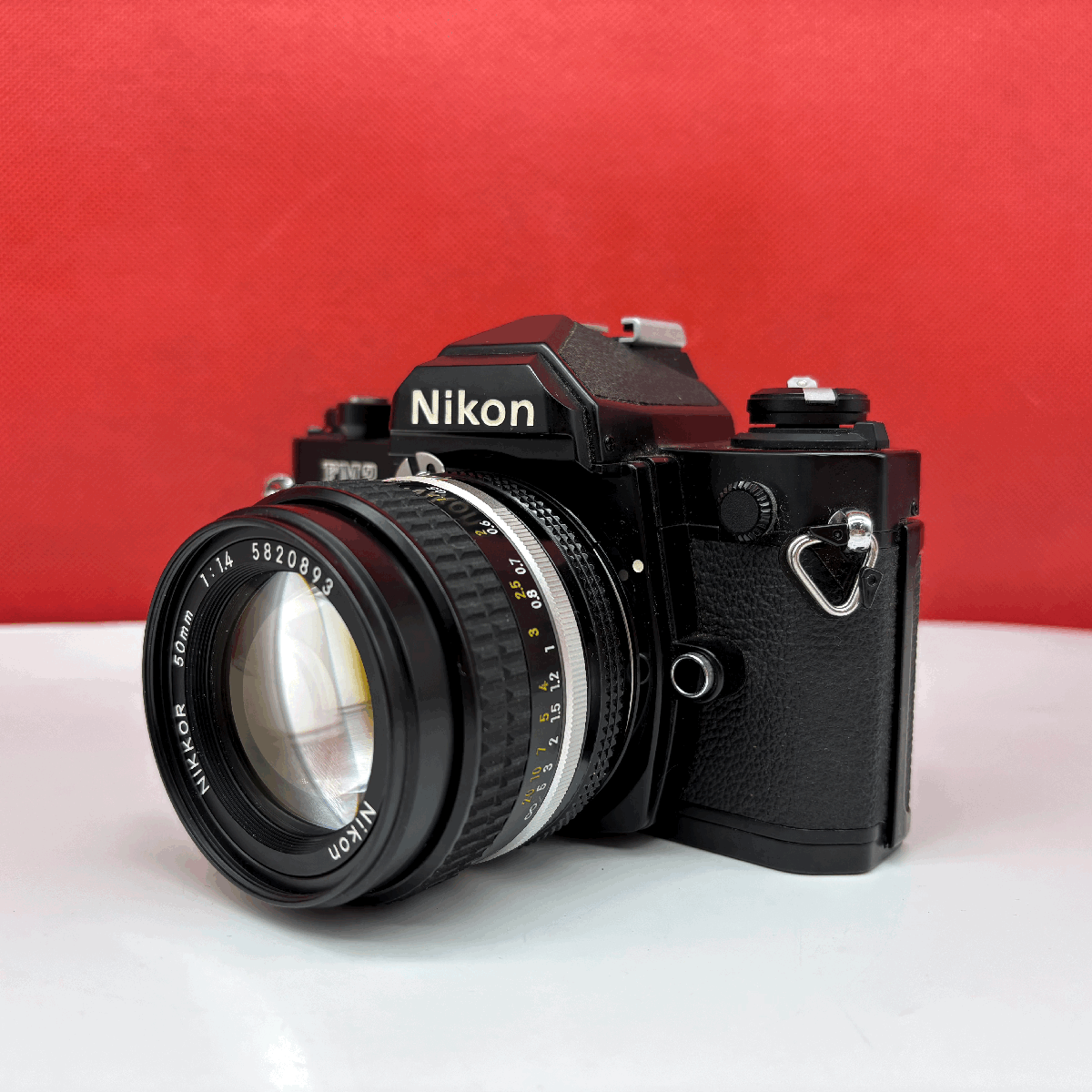 #01 Nikon FM2N FM2 N BLACK черный NIKKOR 50mm F1.4 Ai-s пленочный фотоаппарат однообъективный зеркальный камера корпус линзы рабочее состояние подтверждено Nikon 