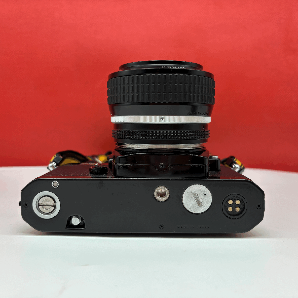 #05 Nikon FE2 BLACK черный NIKKOR 50mm F1.2 Ai-s пленочный фотоаппарат однообъективный зеркальный корпус линзы shutter, люксметр OK рабочее состояние подтверждено Nikon 