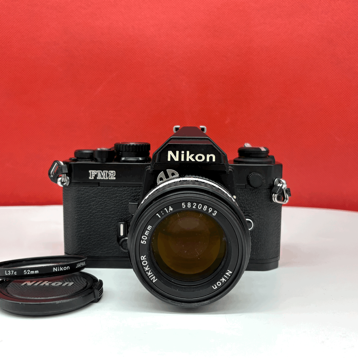 #01 Nikon FM2N FM2 N BLACK черный NIKKOR 50mm F1.4 Ai-s пленочный фотоаппарат однообъективный зеркальный камера корпус линзы рабочее состояние подтверждено Nikon 