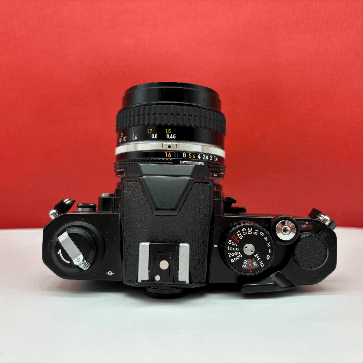 #01 Nikon FM2N FM2 N BLACK черный NIKKOR 50mm F1.4 Ai-s пленочный фотоаппарат однообъективный зеркальный камера корпус линзы рабочее состояние подтверждено Nikon 