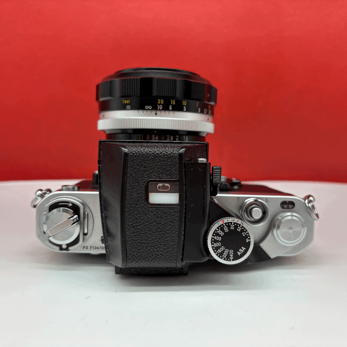 #04 Nikon F2 фото mikDP-1 NIKKOR-S Auto F1.2 55mm пленочный фотоаппарат однообъективный зеркальный камера корпус линзы рабочее состояние подтверждено текущее состояние товар Nikon 
