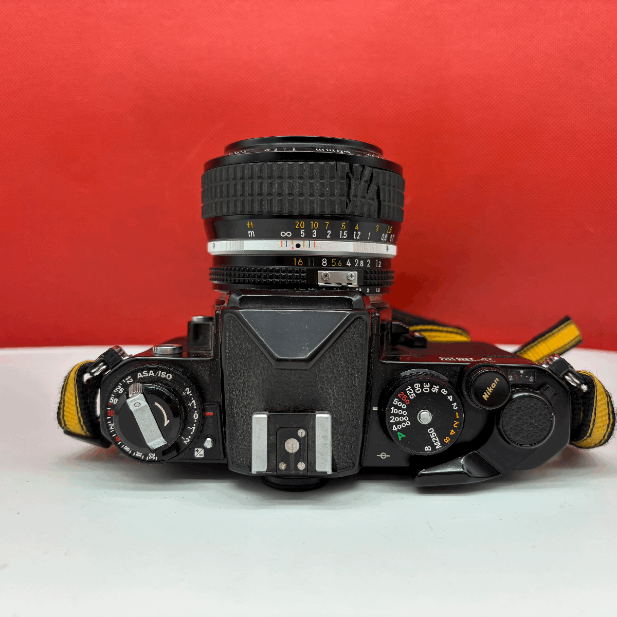 #05 Nikon FE2 BLACK черный NIKKOR 50mm F1.2 Ai-s пленочный фотоаппарат однообъективный зеркальный корпус линзы shutter, люксметр OK рабочее состояние подтверждено Nikon 