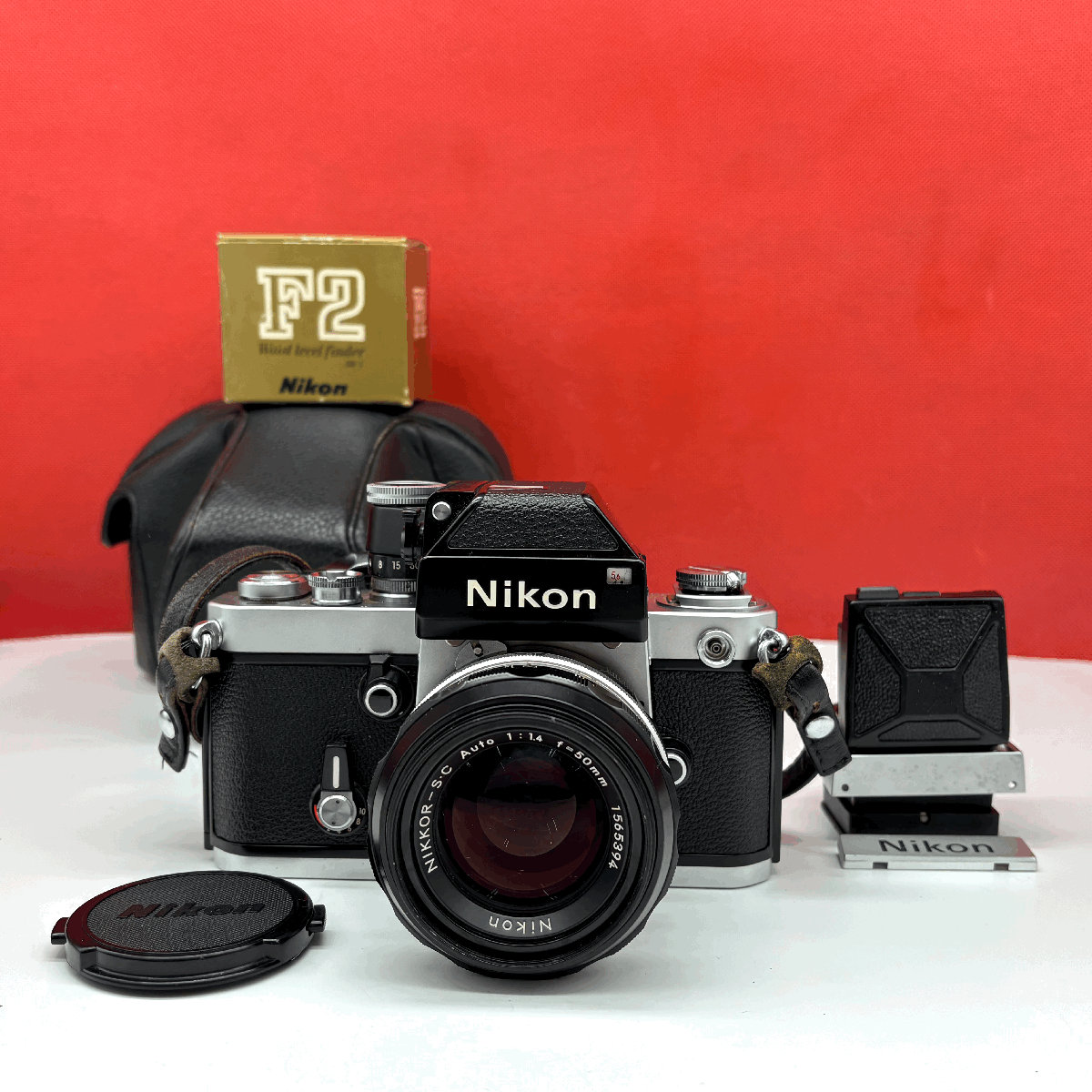 #10 Nikon F2 фото mikDP-1 талия Revell DW-1 NIKKOR-S.C Auto F1.4 50mm пленочный фотоаппарат однообъективный зеркальный корпус линзы текущее состояние товар Nikon 