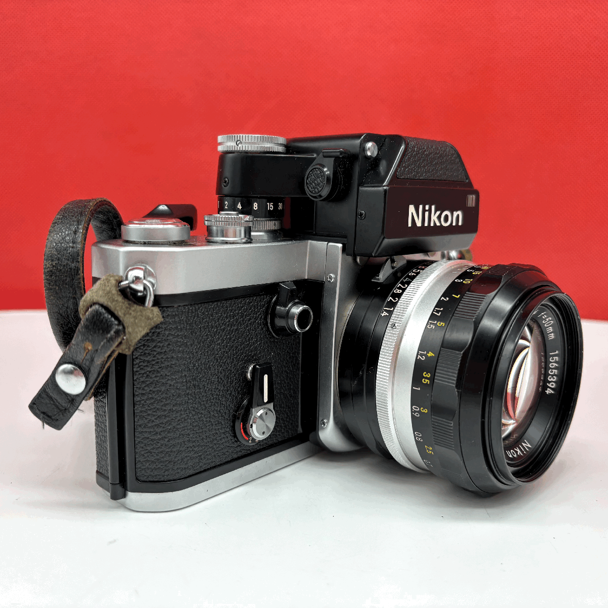 #10 Nikon F2 фото mikDP-1 талия Revell DW-1 NIKKOR-S.C Auto F1.4 50mm пленочный фотоаппарат однообъективный зеркальный корпус линзы текущее состояние товар Nikon 