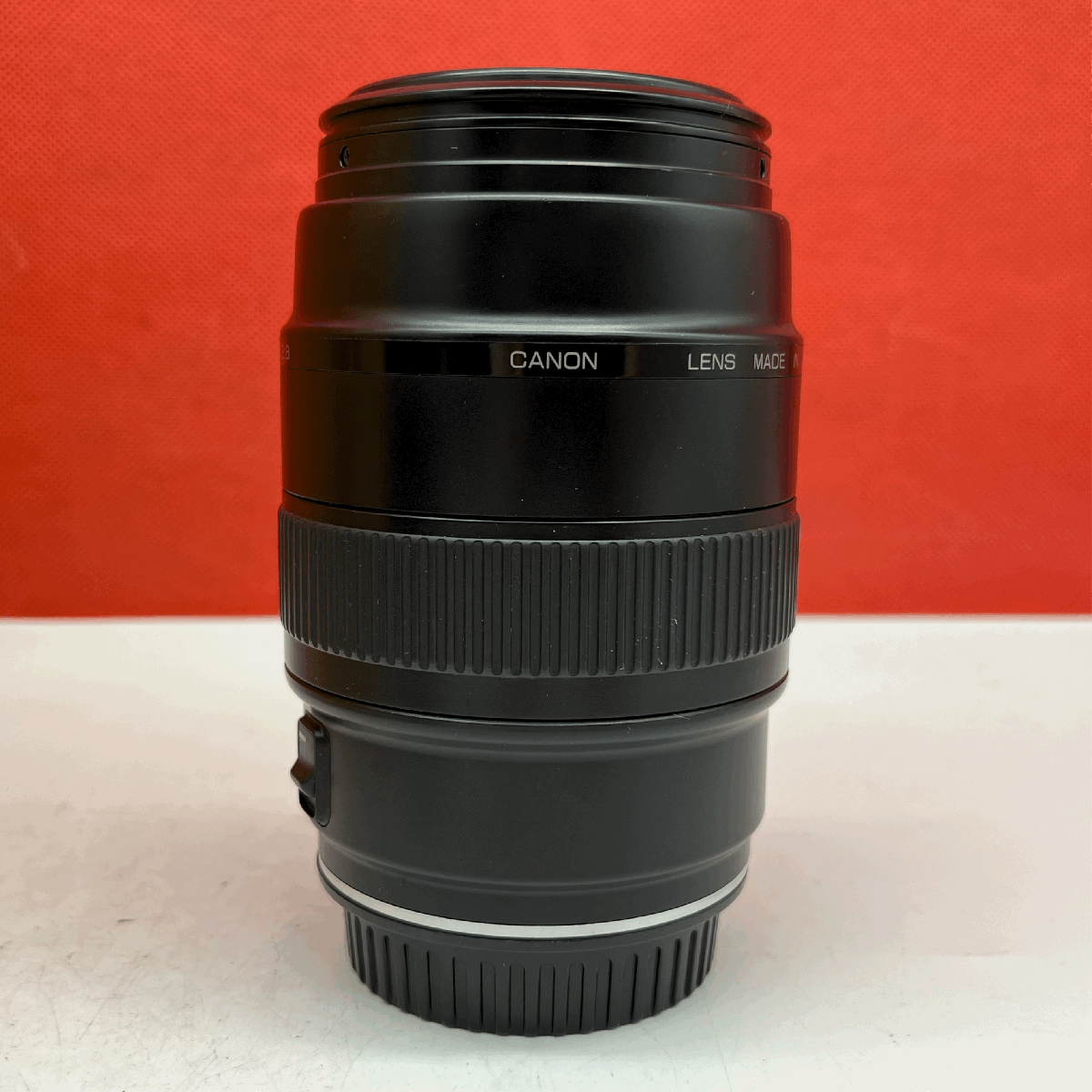 *25 CANON MACRO LENS EF 100mm F2.8 объектив одиночный подпалина пункт автофокусировка AF рабочее состояние подтверждено Canon 