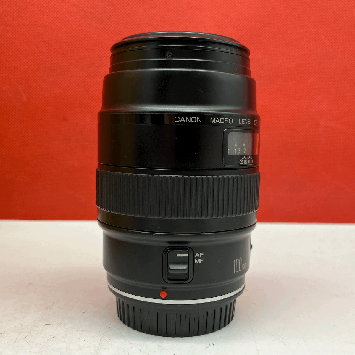 *25 CANON MACRO LENS EF 100mm F2.8 объектив одиночный подпалина пункт автофокусировка AF рабочее состояние подтверждено Canon 