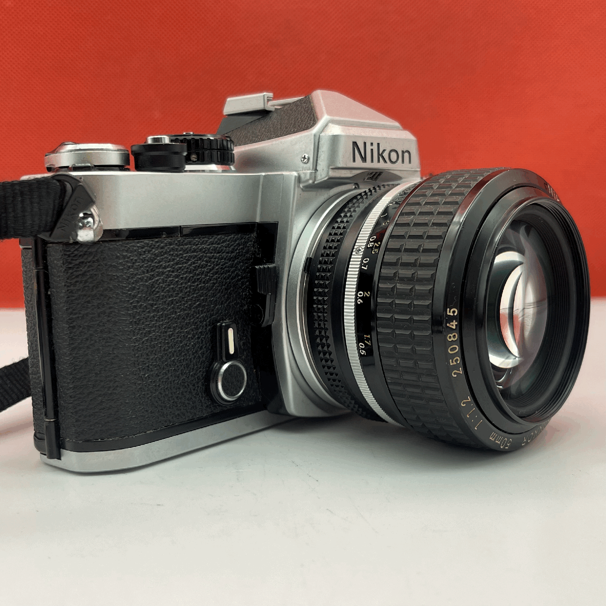 v23 Nikon FE NIKKOR 50mm F1.2 Ai-s однообъективный зеркальный камера пленочный фотоаппарат корпус линзы рабочее состояние подтверждено люксметр OK Junk Nikon 