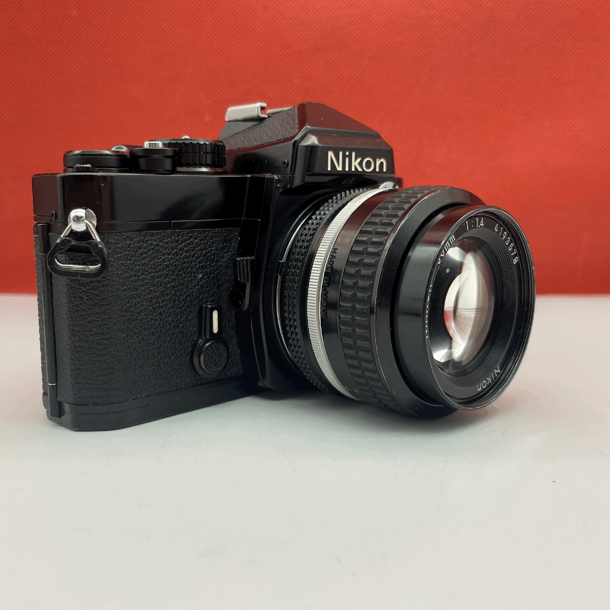 ▽01 Nikon FE ブラック NIKKOR 50mm F1.4 Ai 一眼レフ フィルム