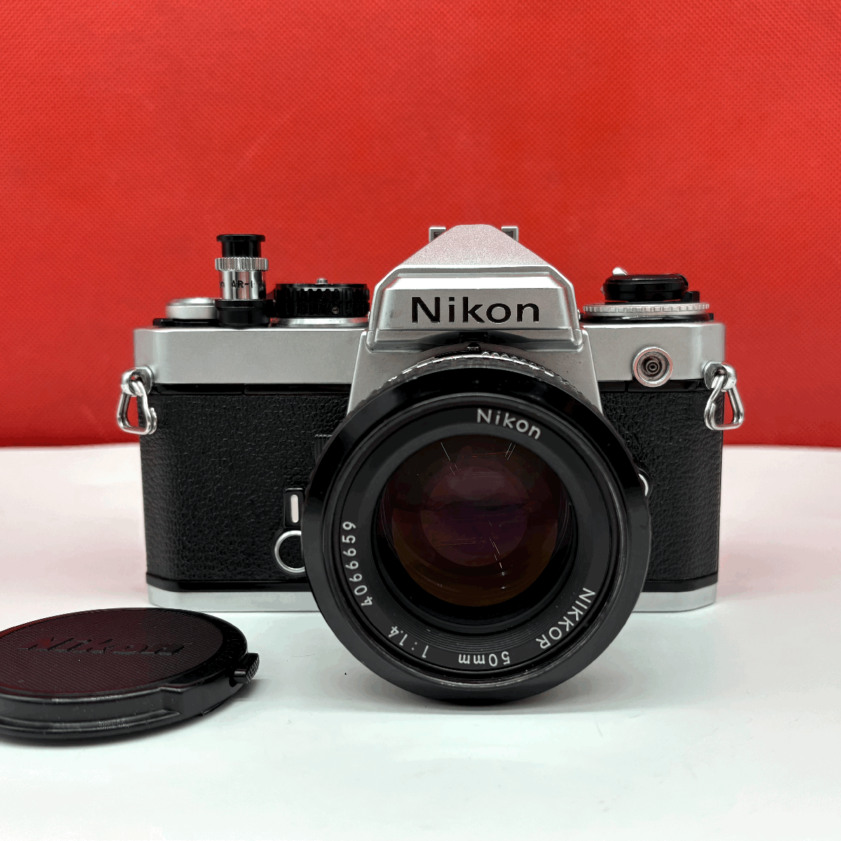16 防湿庫保管品 Nikon FE NIKKOR 50mm F1.4 Ai フィルムカメラ