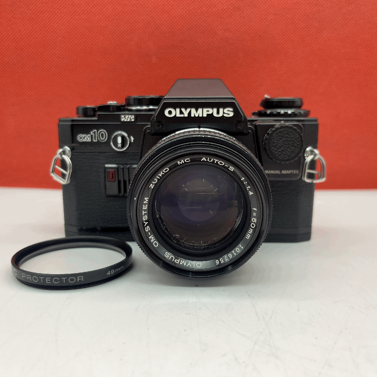 ▽06 OLYMPUS OM10 OM-SYSTEM ZUIKO MC AUTO-S F1.4 50mm 一眼